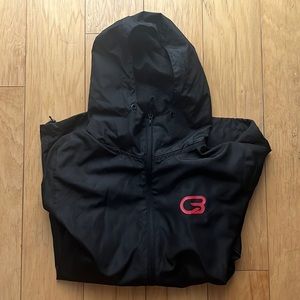 Cyclebar windbreaker zip up, size small.